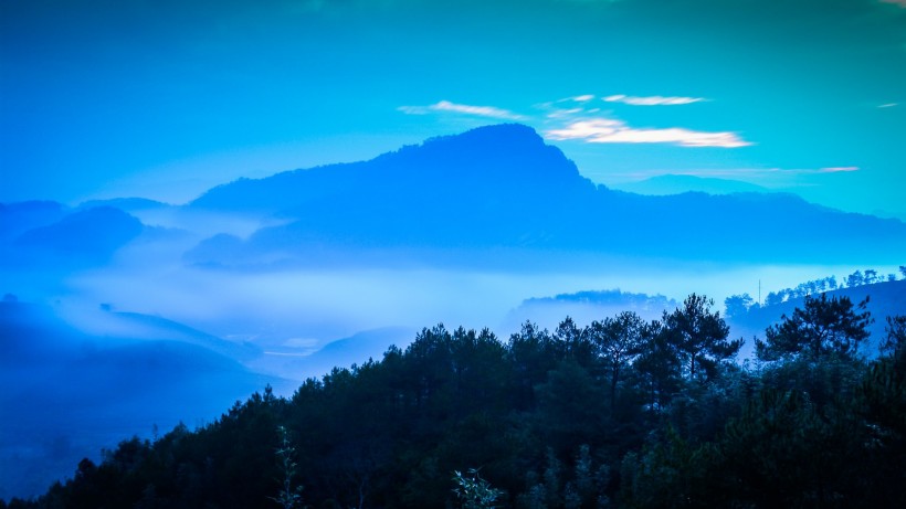 日出朝霞風景圖片