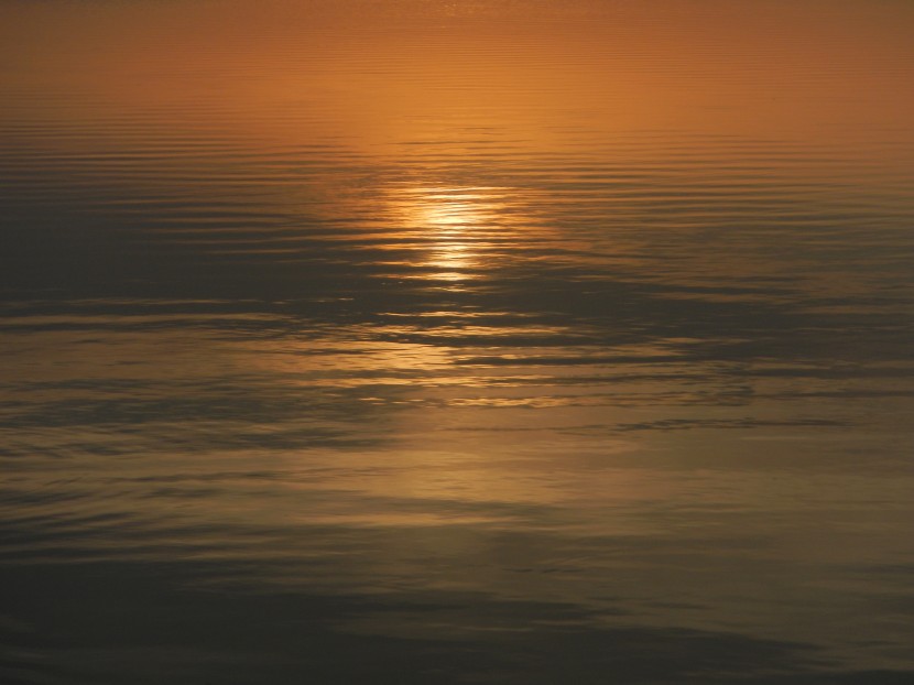 波光粼粼的海面圖片