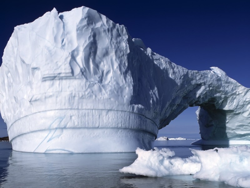 極地冰山圖片