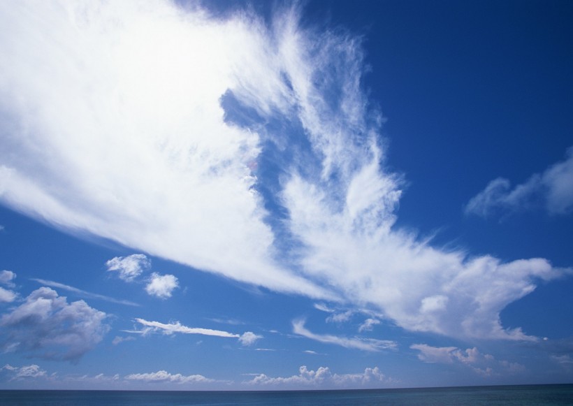 藍天白雲圖片