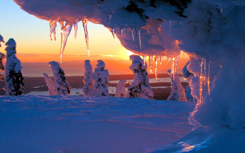 雪景圖片