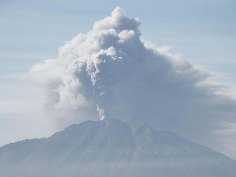 火山爆發圖片