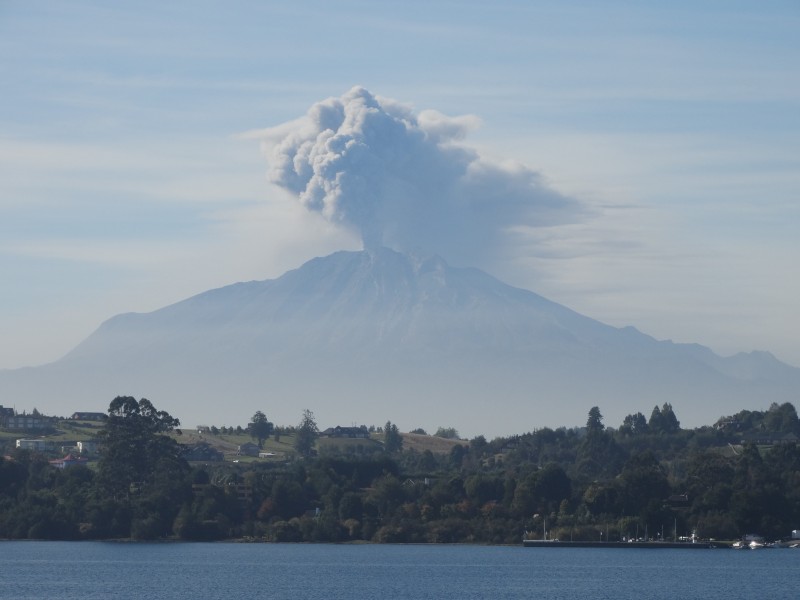 火山爆發圖片