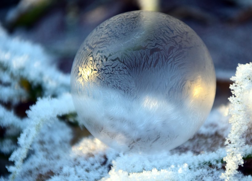 美麗的雪花圖片