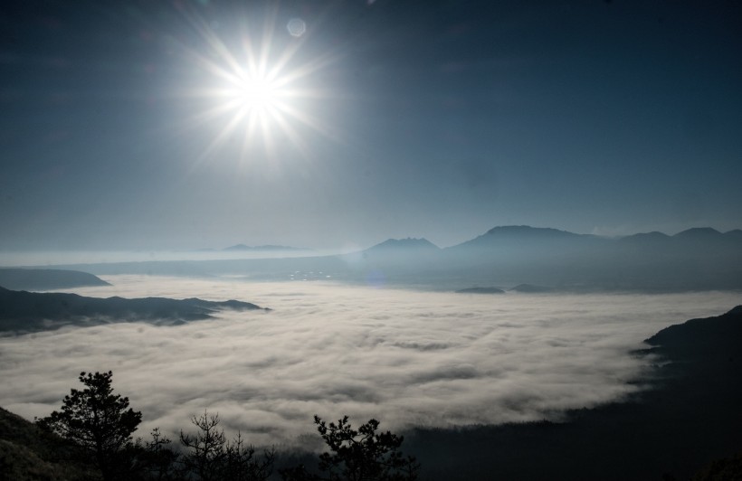 壯觀雲海圖片