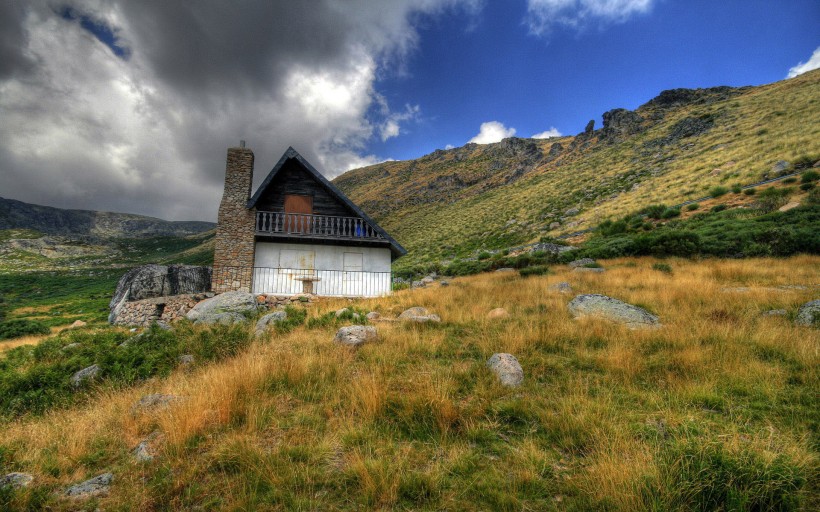 山嶺山谷風光圖片