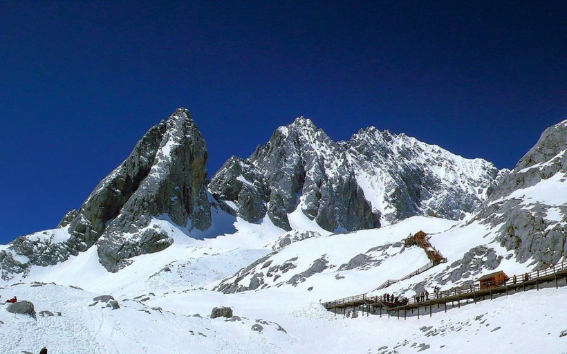 玉龍雪山圖片