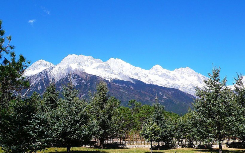 玉龍雪山圖片