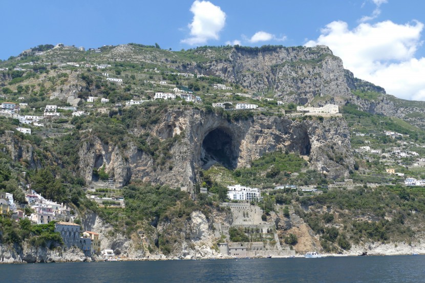 意大利阿馬爾菲海岸建築風景圖片