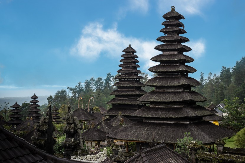 風景優美的山西洪洞縣水神廟圖片