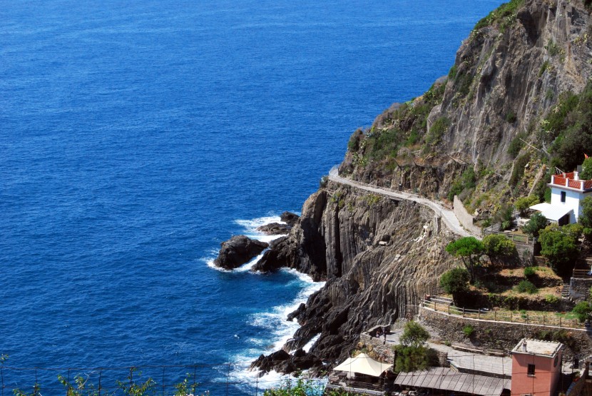 意大利阿馬爾菲海岸建築風景圖片