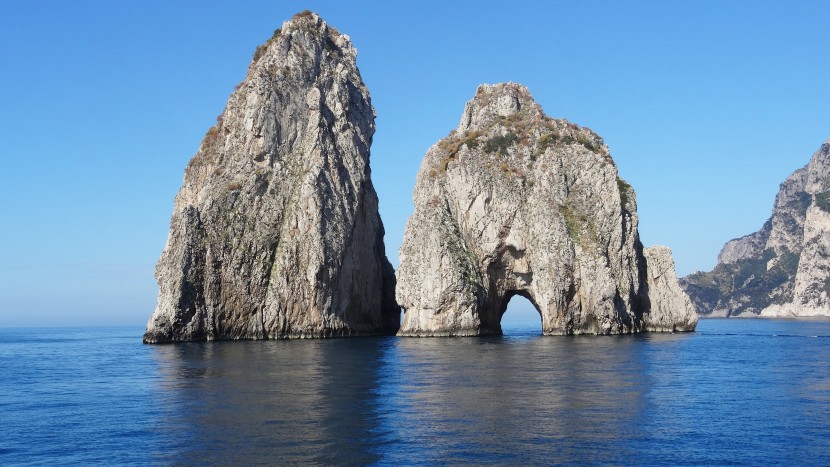 意大利阿馬爾菲海岸建築風景圖片