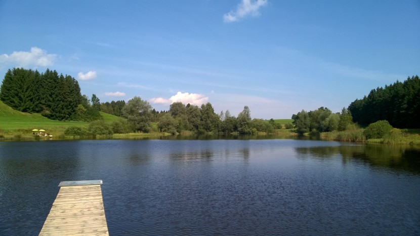 德國巴伐利亞福爾根湖風景圖片 