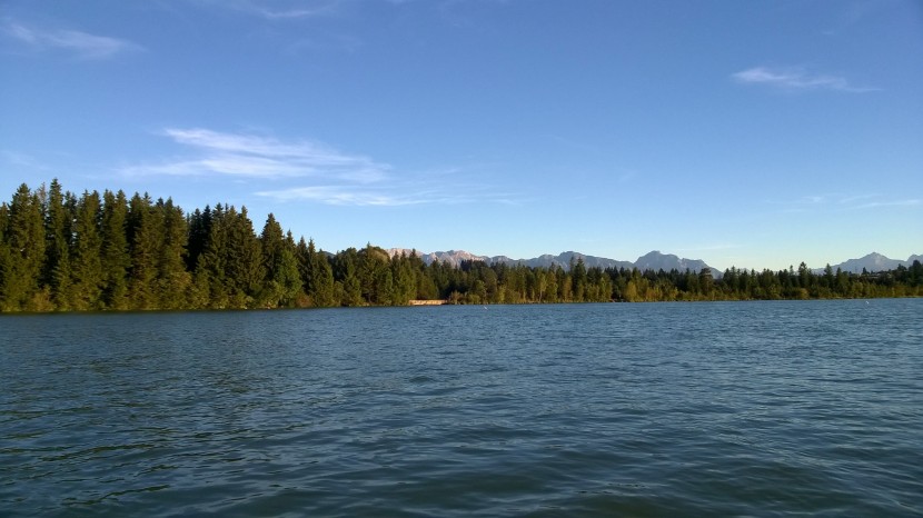 德國巴伐利亞福爾根湖風景圖片 