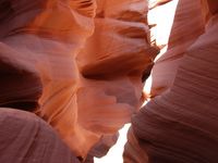 美國亞利桑那州羚羊峽谷自然風景圖片(10張)