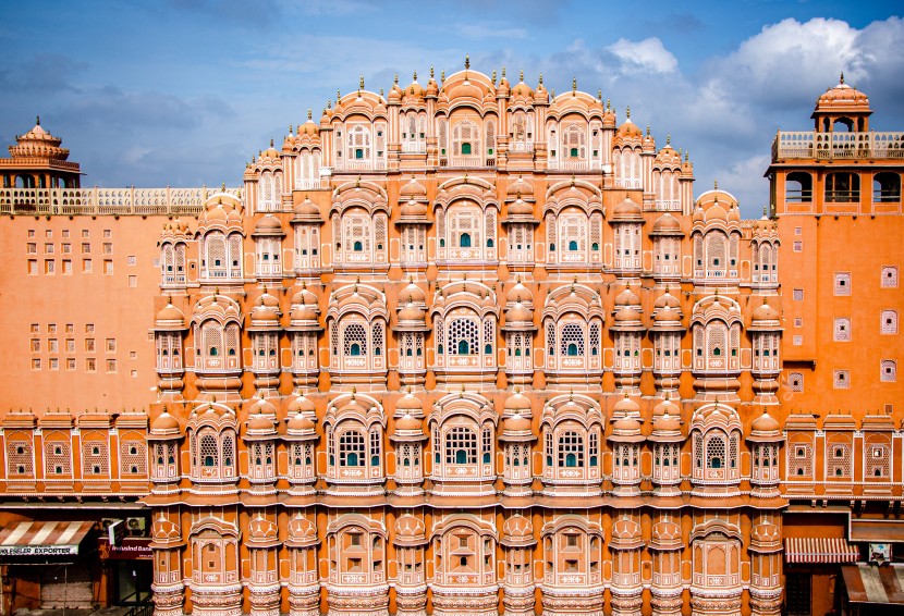 印度拉賈斯坦邦建築風景圖片