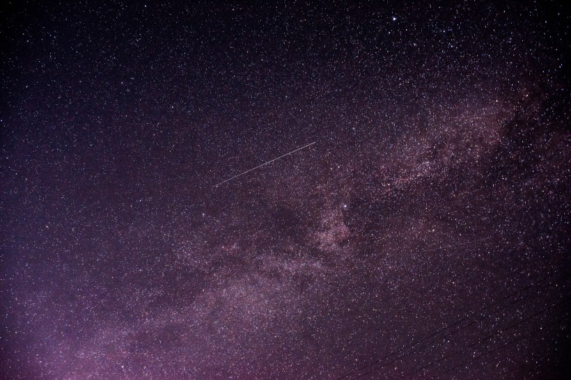 美麗的星空銀河圖片