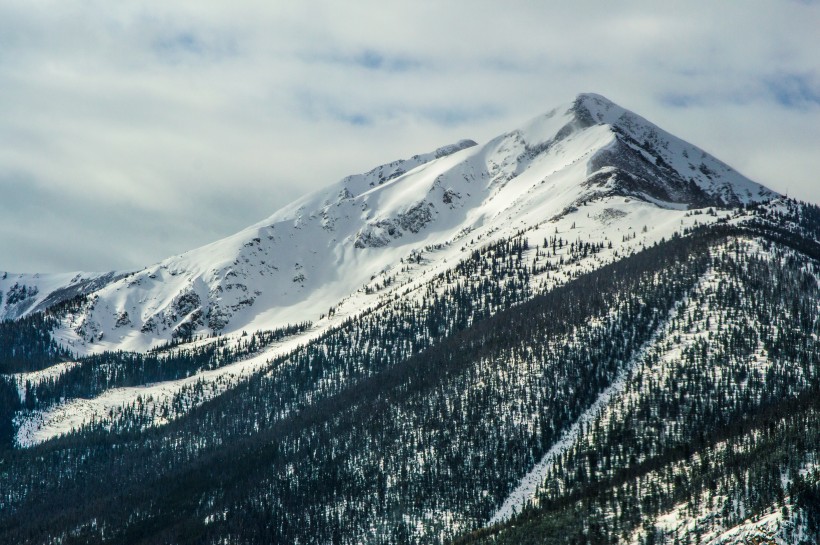 雪山美景圖片