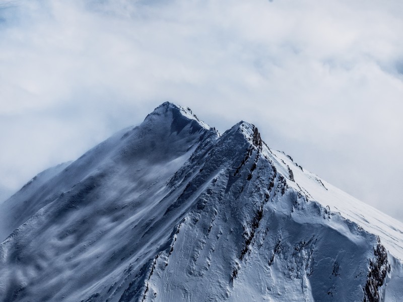 雪山美景圖片