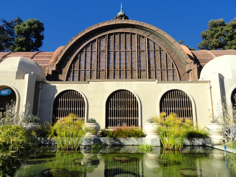 美國巴爾博亞公園風景圖片