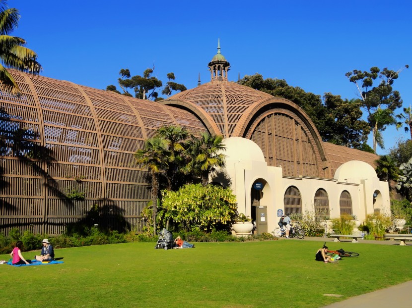 美國巴爾博亞公園風景圖片