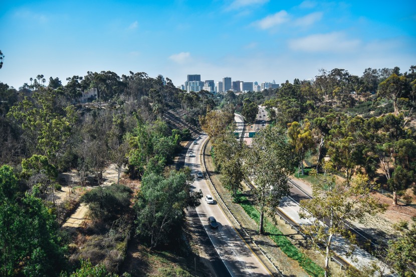 美國巴爾博亞公園風景圖片