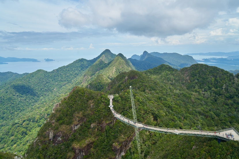 美麗的蘭卡威群島風景圖片