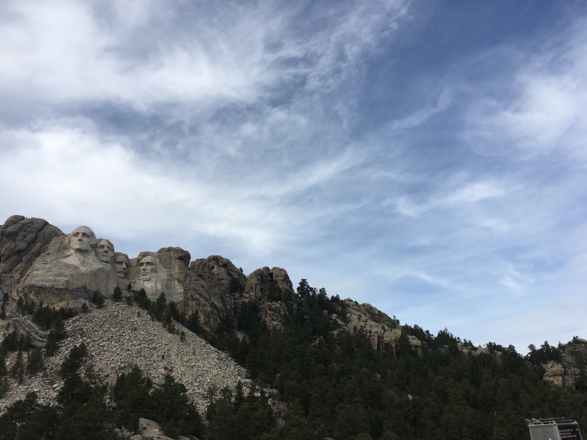 美國拉什莫爾山國家紀念公園建築風景圖片 