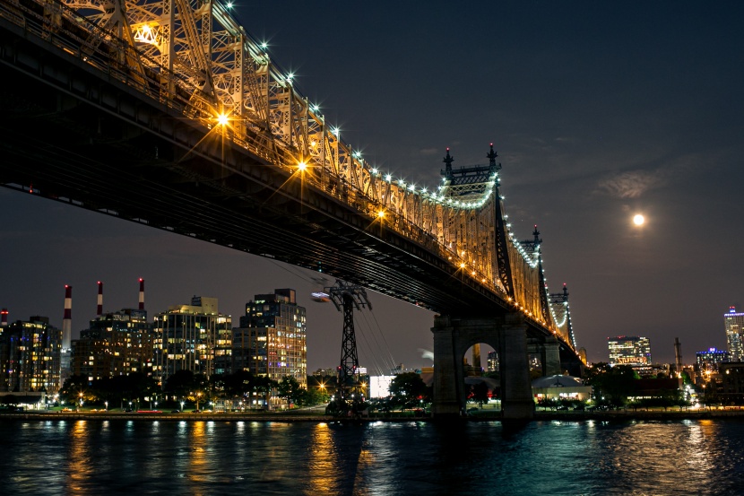 紐約百年皇後區大橋圖片