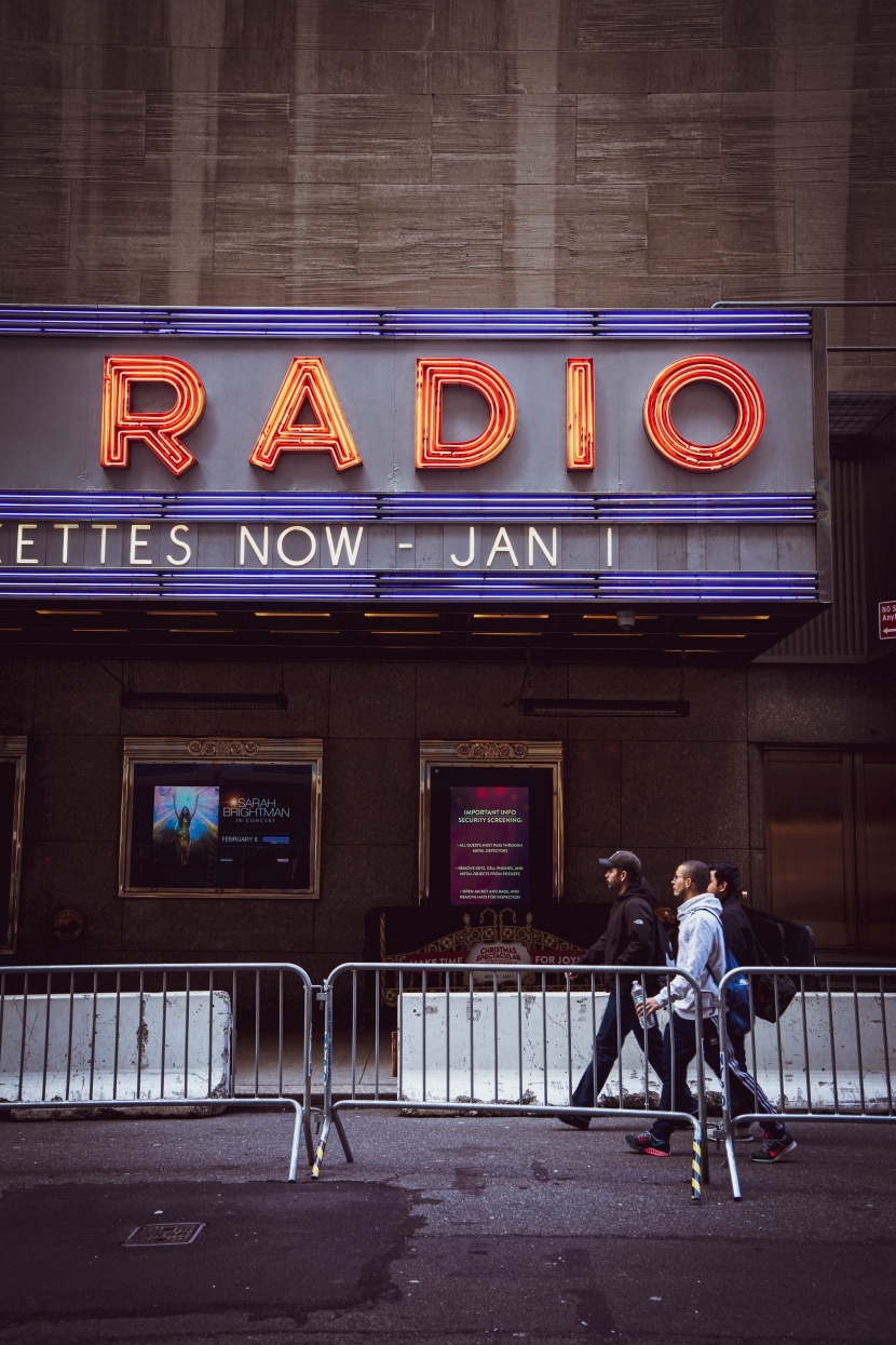 紐約無線電城音樂廳外景圖片