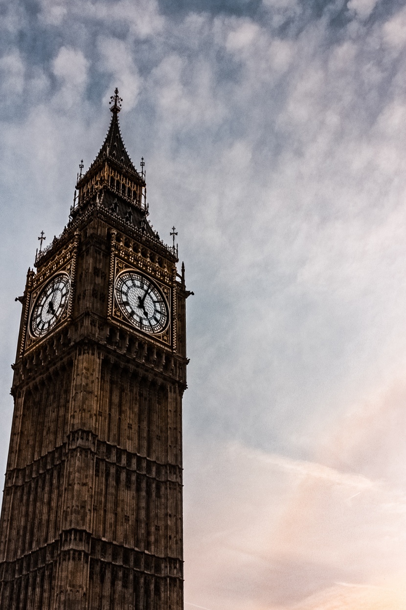 英國倫敦大本鐘建築風景圖片