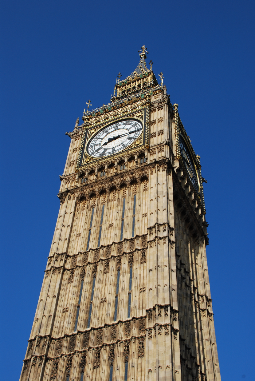 英國倫敦大本鐘建築風景圖片