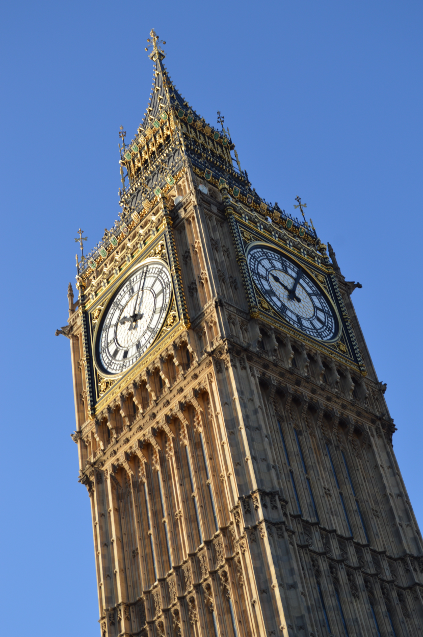 英國倫敦大本鐘建築風景圖片