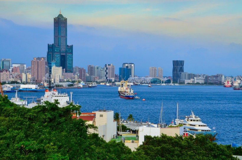 台灣高雄建築風景圖片