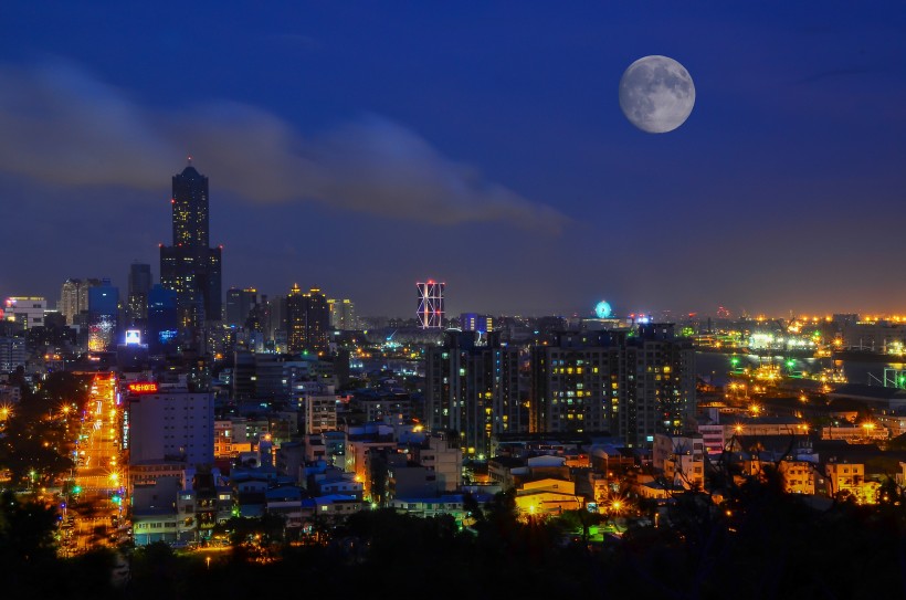 台灣高雄建築風景圖片