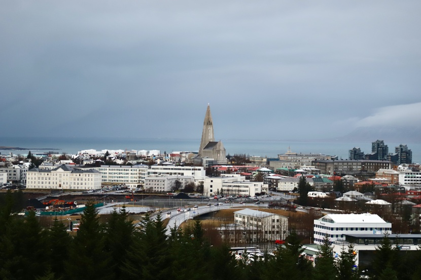 冰島雷克雅未克大教堂圖片