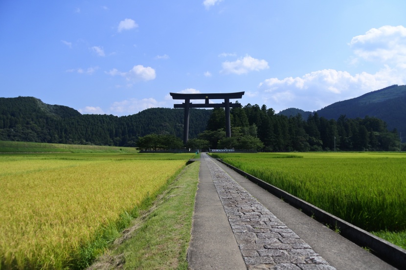 日本九州島熊本如畫風景圖片 