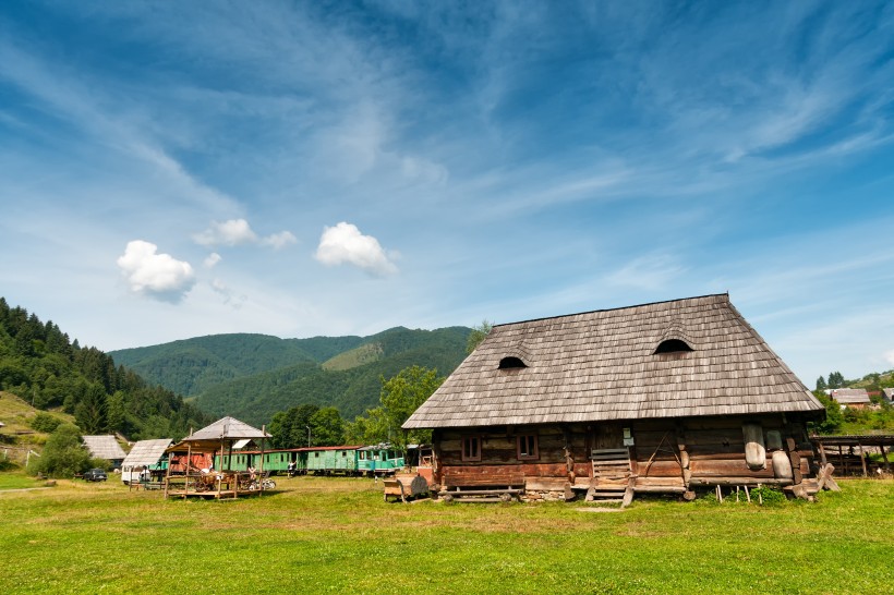 烏克蘭喀爾巴阡山自然風景圖片