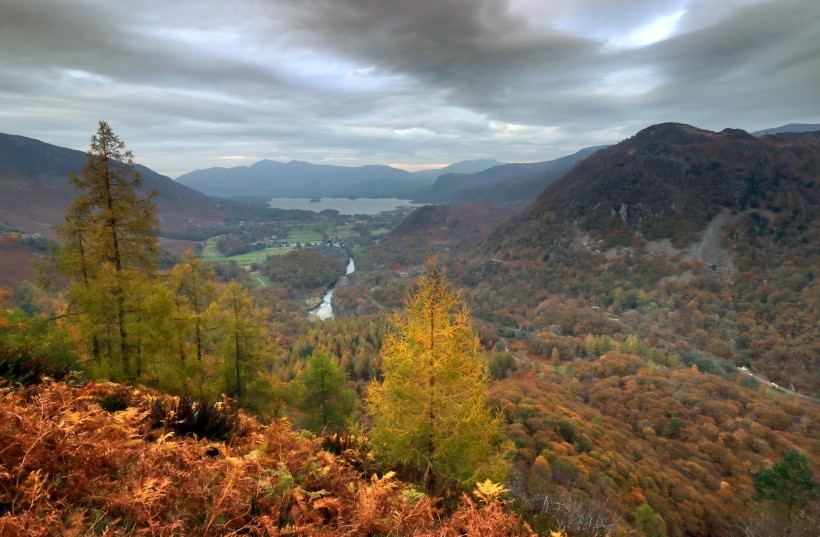 英國英格蘭坎布裡亞郡鄉村風景圖片