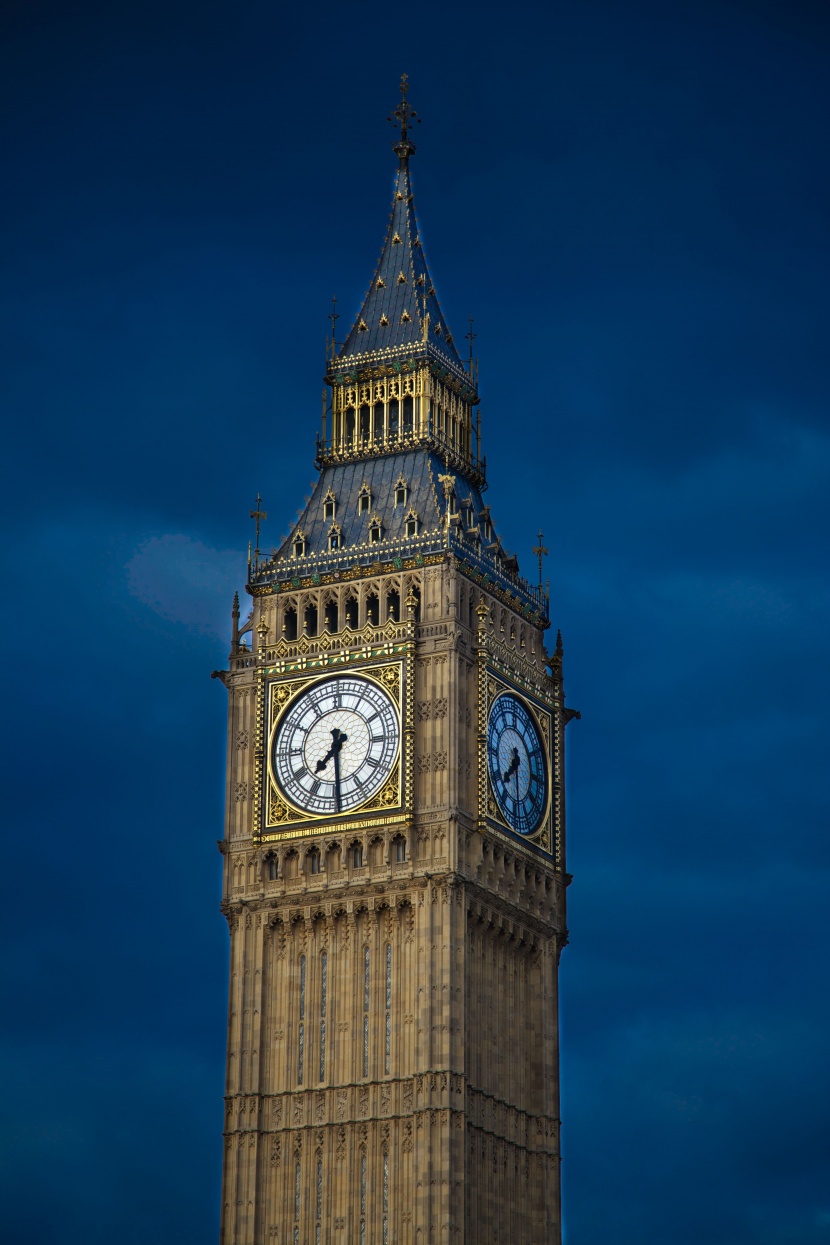 英國倫敦大本鐘風景圖片