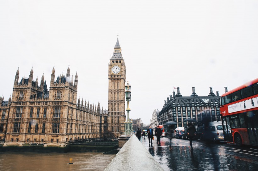 英國倫敦大本鐘風景圖片