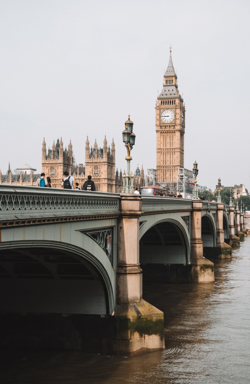 英國倫敦大本鐘風景圖片