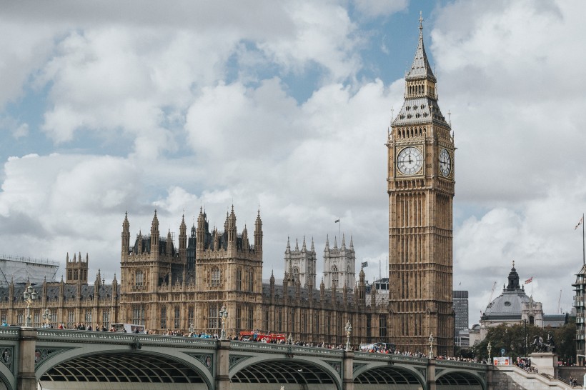 英國倫敦大本鐘風景圖片