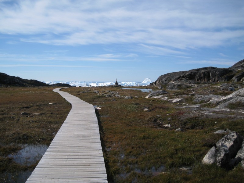 丹麥格陵蘭島自然風景圖片