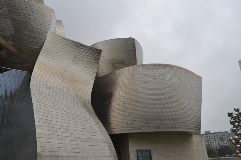 美國紐約古根海姆博物館建築風景圖片