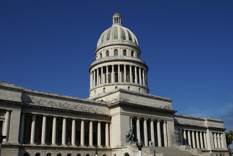 古巴首都哈瓦那建築風景圖片