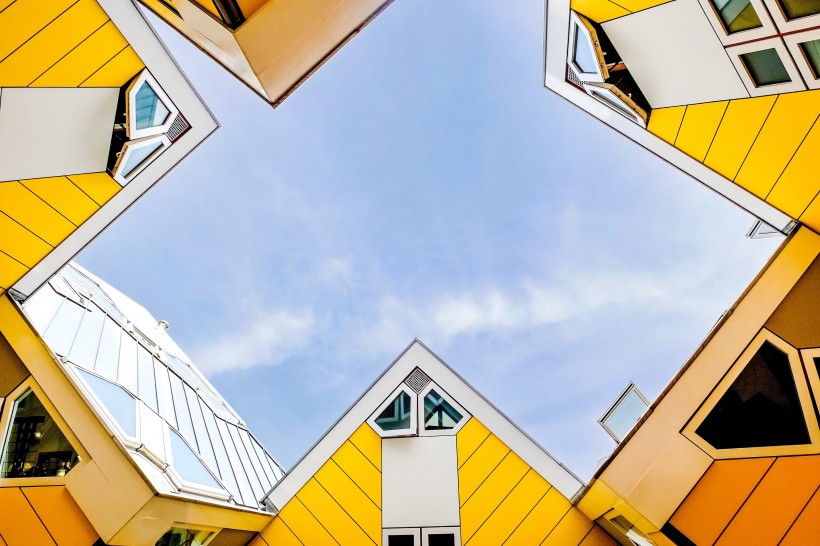 荷蘭鹿特丹建築風景圖片