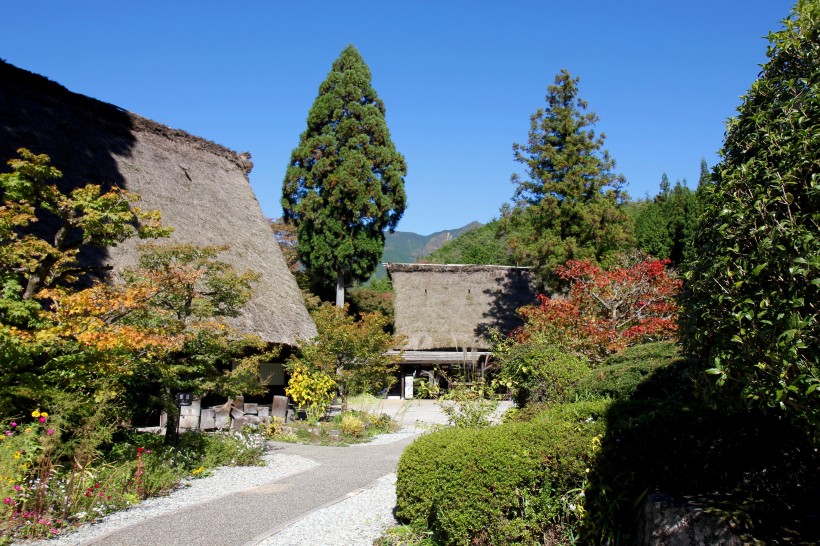 日本岐阜建築風景圖片