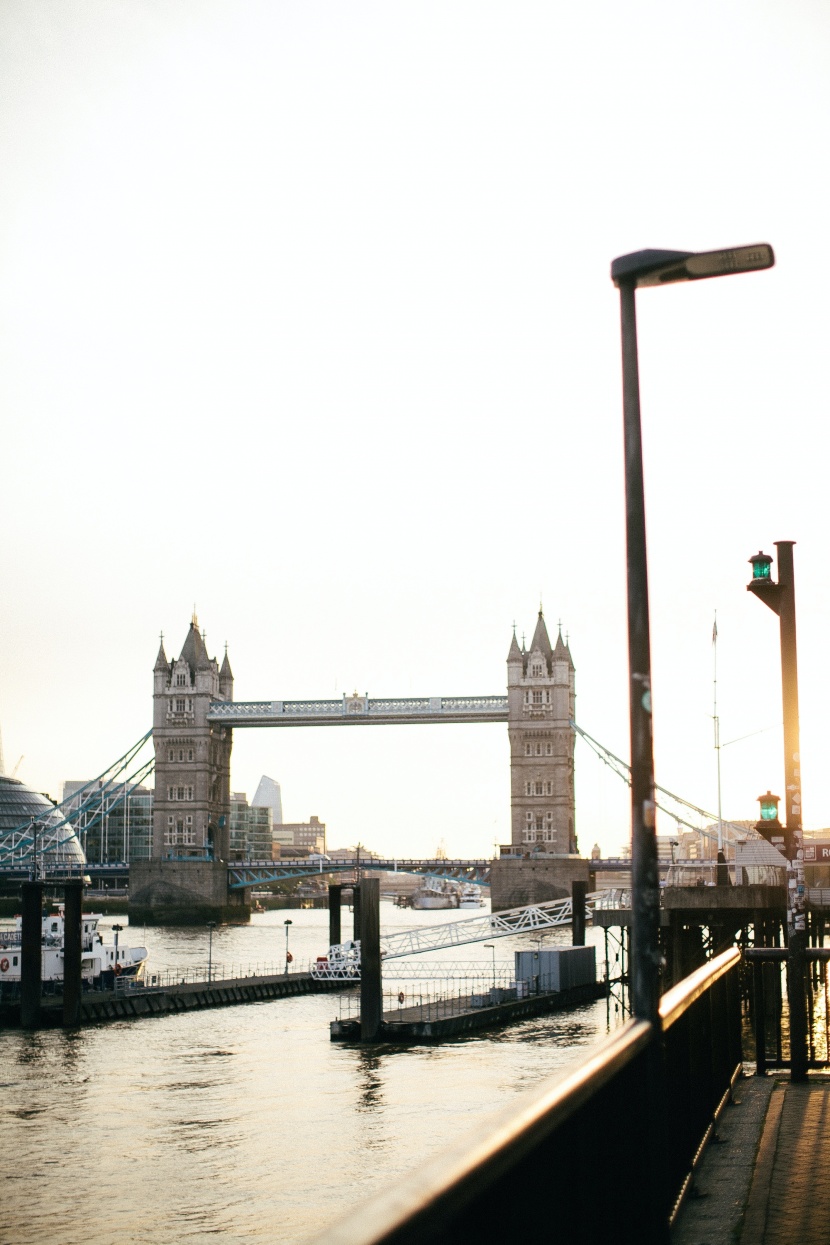 英國倫敦塔橋風景圖片