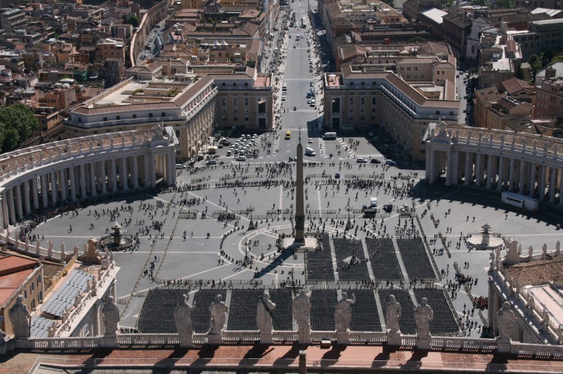 歐洲梵蒂岡建築風景圖片
